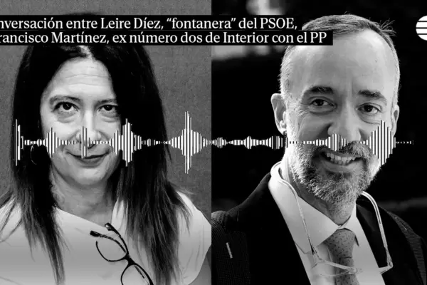 'Kitchen' versus 'kitchen', the audio of Leire Díez trying to win over the former number 2 of the Interior Ministry with the PP: "I have come here to clean up"