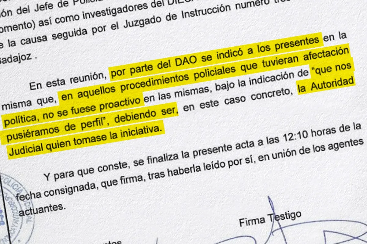 The director of the Civil Guard promoted the investigations to the UCO that designed the PSOE's sewer system