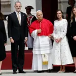 Visit of Pope Leo XIV to Madrid, live | The Kings, Princess Leonor and Infanta Sofía receive Pope Leo XIV at the Royal Palace