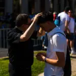 Urgent confession in a world that "does not always have God present"