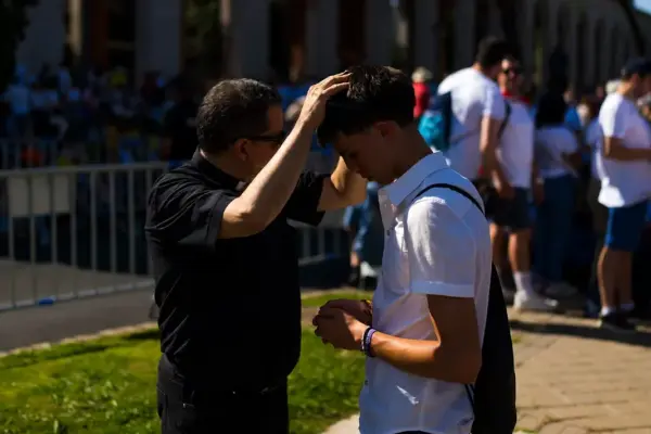 Urgent confession in a world that "does not always have God present"