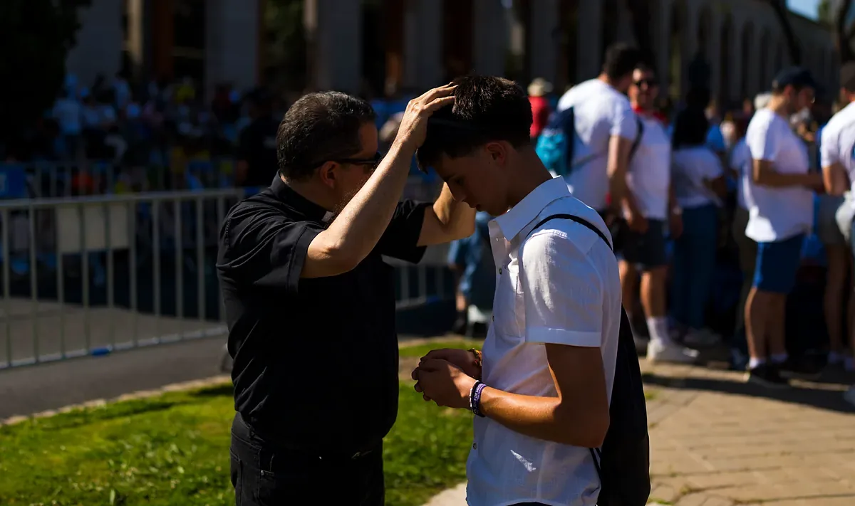 Urgent confession in a world that "does not always have God present"