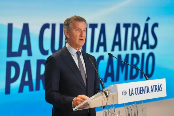 Feijóo positions Sánchez as "Mr. X" in all PSOE cases and promises "a thorough clean-up" of institutions