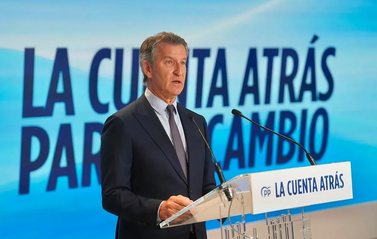 Feijóo positions Sánchez as "Mr. X" in all PSOE cases and promises "a thorough clean-up" of institutions