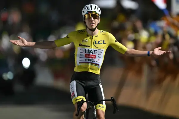 Alpe d'Huez succumbs to a display for the ages from the god Pogacar