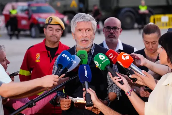 Marlaska praises behind closed doors "the example of unity" of the Government and the Autonomous Communities "in the face of an unprecedented crisis"