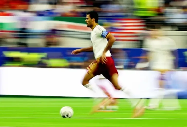 The captain, during the match against France.
