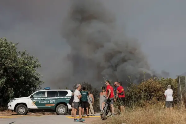 The exodus from uncontrolled fires: "We had never faced so many evacuations"