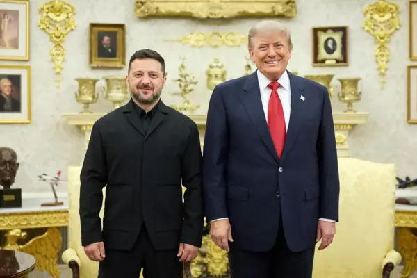 Trump welcomes Zelenski with smiles and Netanyahu with warnings