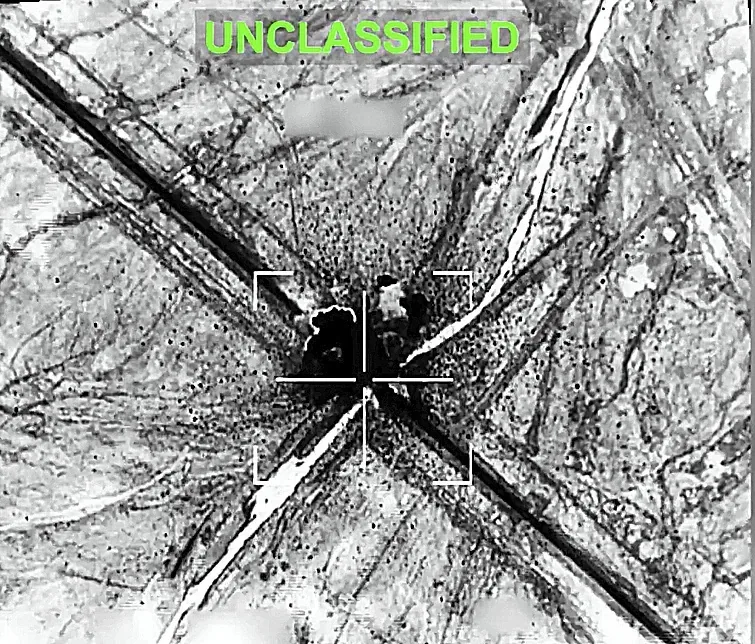 Image from Friday night, seventh day of attacks against Iran.