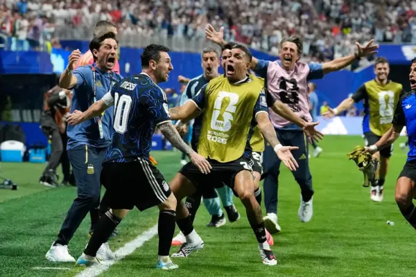 Atlanta was the Aztec: Argentina is reborn because of and for Messi in the emotional battle against England and will face Spain in the World Cup final