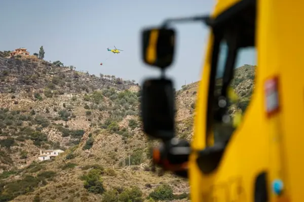The Los Gallardos fire, contained and stabilized: All evacuees will be back in their homes today