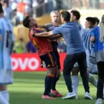 Molina's punch, Paredes' madness, and the Argentine contempt for the champions in the most heated post-match of the World Cup: "You were crying all week"