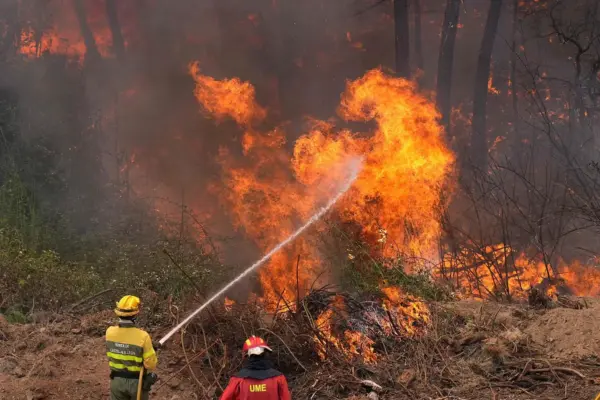 Civil Guard commanders on the front line of the fire: "We have never experienced anything like this; it's a disaster, we are overwhelmed"