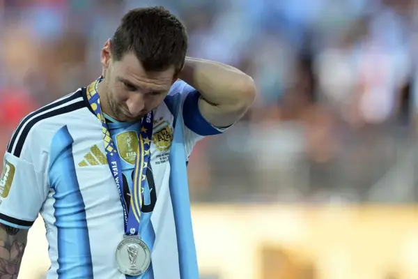 The first message from Messi after Argentina's defeat against Spain in the World Cup final: "The pain is very great and it will be hard to close this wound"