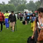 Last training session of Spain before the final canceled due to a severe storm