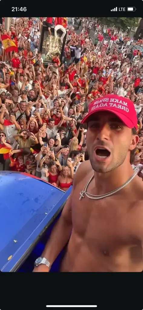 Two million people flood the streets of Madrid: "In 2030 the Cup will be ours again"