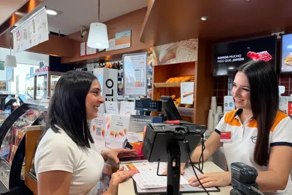 This is life at a service station when half of Spain goes on holiday
