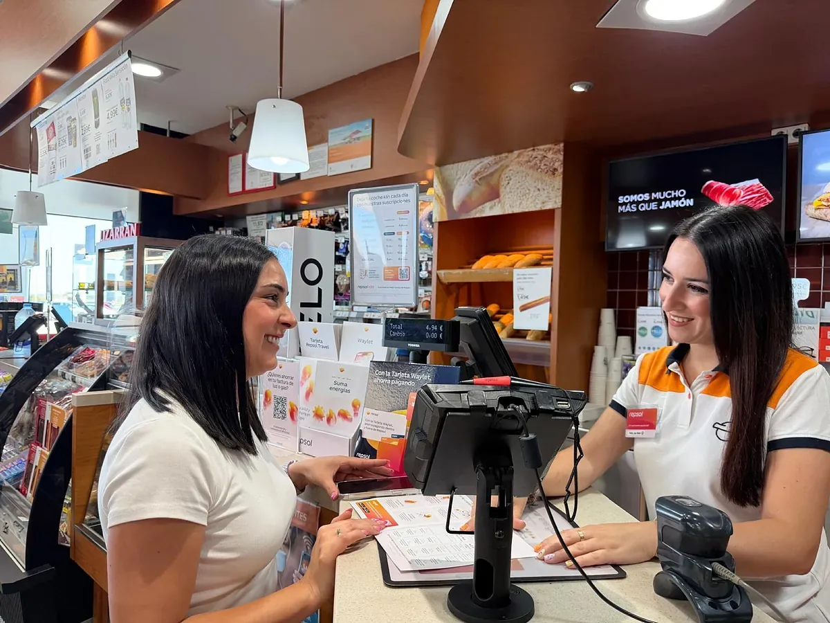 This is life at a service station when half of Spain goes on holiday