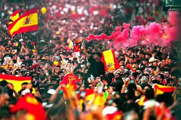 Two million people flood the streets of Madrid: "In 2030 the Cup will be ours again"