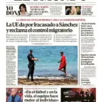 Cover of EL MUNDO on Sunday, August 2, 2026