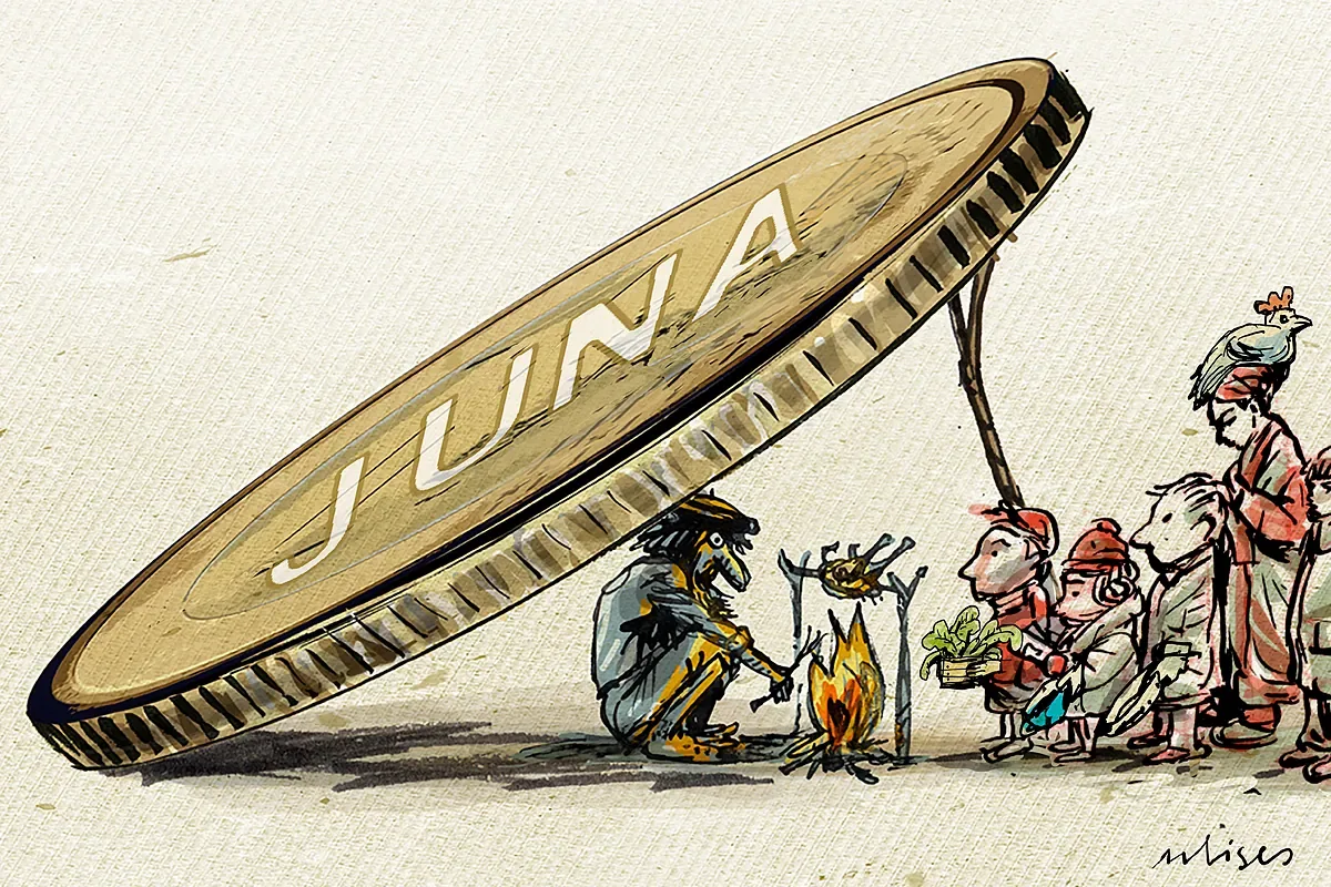 Spain of the 'junas', the perroflauta cryptocurrency: bartering, good vibes and dangerous pseudomedicine