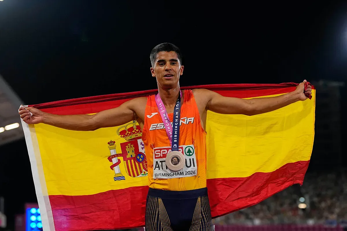 The gold that continues to elude Moha Attaoui, bronze in the 800 at the European Championship
