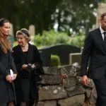 King Haakon of Norway takes part in tributes to his late father, marked by the absence of Mette-Marit
