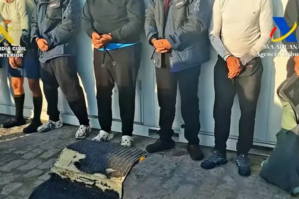 "We are going all out against drug trafficking in Huelva": the 10 arrested for shooting at civil guards are also accused of piracy