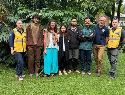 Australian Cara Severino, found safe and sound thanks to four Nepalese hikers