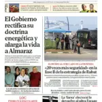 Cover of EL MUNDO on Saturday, August 15, 2026