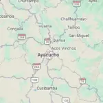 A magnitude 7.2 earthquake shakes the Peruvian region of Ayacucho