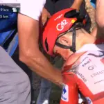 Pogacar abandons the Vuelta a España after a crash from which he is evacuated by ambulance