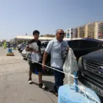 Some Moroccans who stormed Ceuta arrive at the beaches of the Campo de Gibraltar