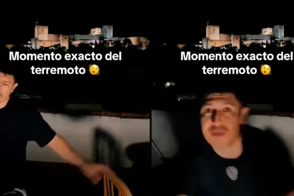 The neighbors of Granada take to the streets out of fear of aftershocks: "After the eclipse, this is starting to look a lot like the end of the world"