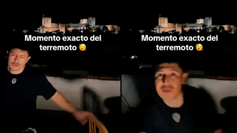 The neighbors of Granada take to the streets out of fear of aftershocks: "After the eclipse, this is starting to look a lot like the end of the world"