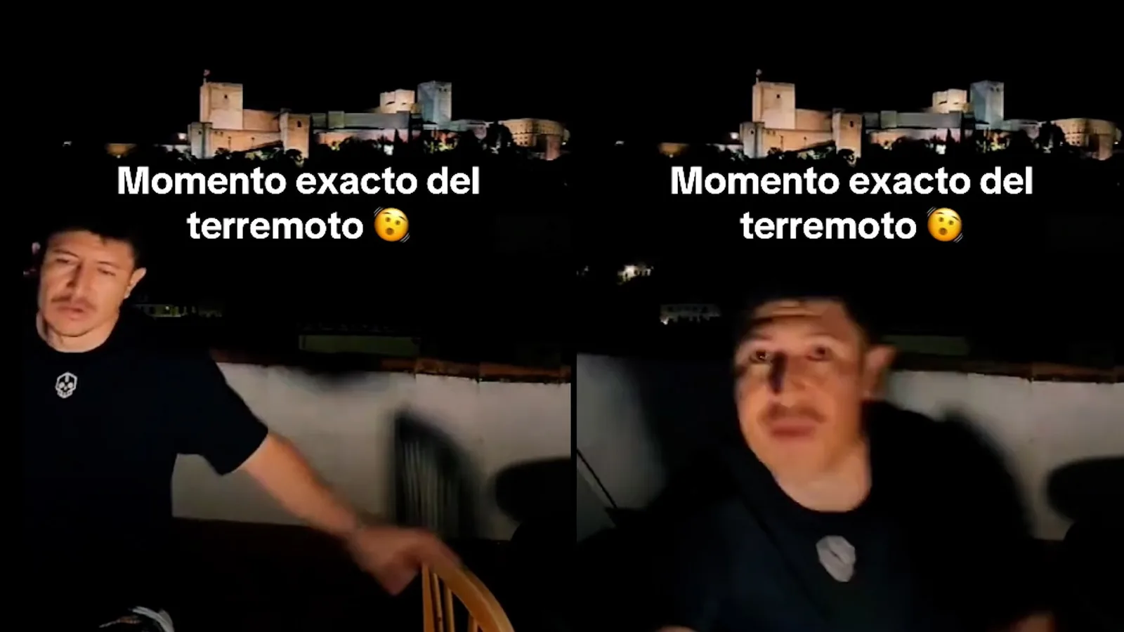 The neighbors of Granada take to the streets out of fear of aftershocks: "After the eclipse, this is starting to look a lot like the end of the world"
