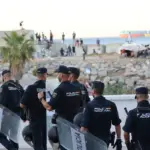 Three arrested for throwing a Molotov cocktail at a group of soldiers in Ceuta