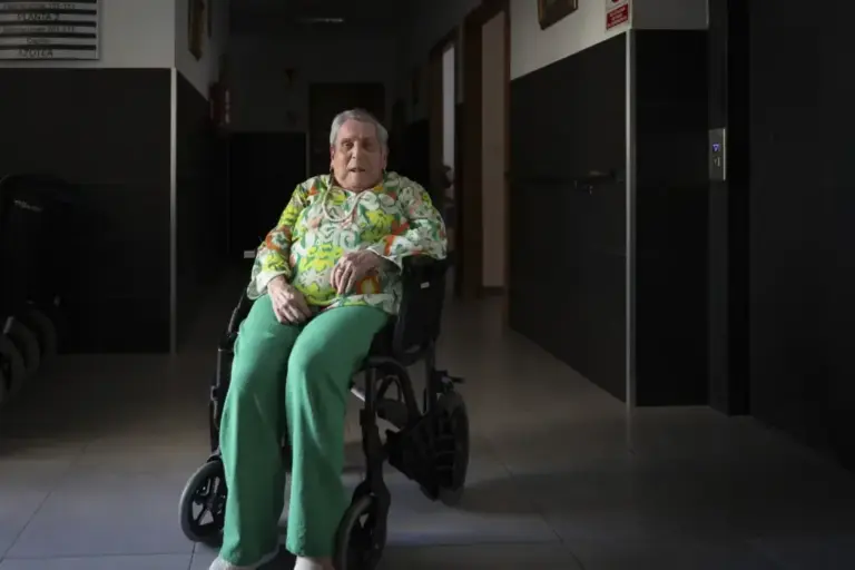 Teresa Molina, en su residencia.