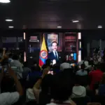 Abelardo de la Espriella initiates the turn to the right in Colombia
