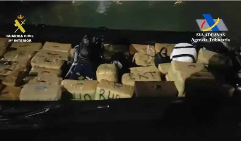 The drugs seized in the raid.
