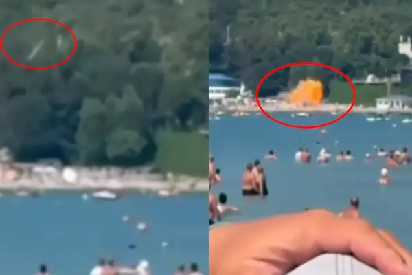 Panic on a beach in southern Russia with seven dead due to the downing of a Ukrainian drone