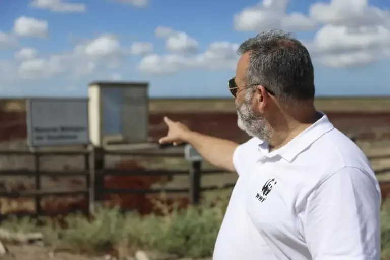 Juanjo Carmona, spokesperson for WWF in Doñana.