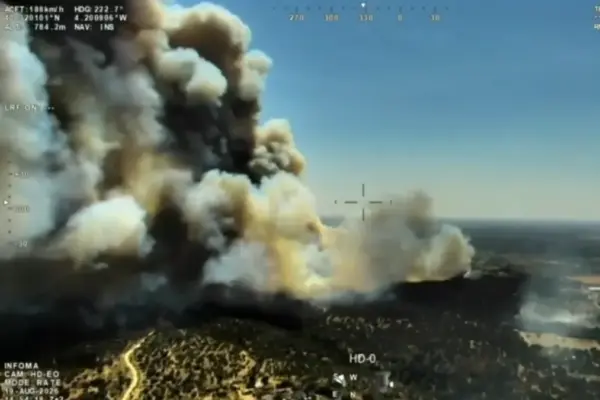 The fire in Aldea del Fresno is now in the stabilization phase: "The work has been very effective"