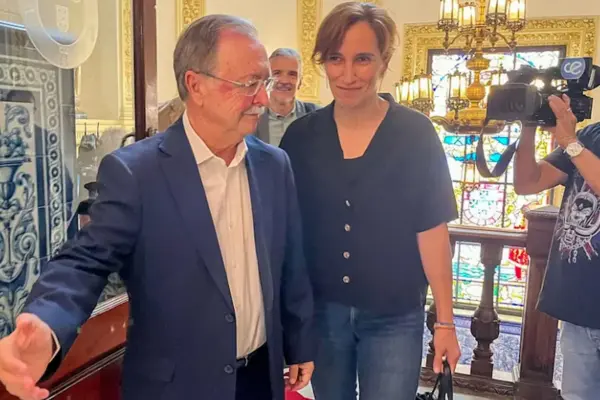 Mónica García breaks the institutional balance with Ceuta while the Government sets up tents because it will not be able to return all the migrants