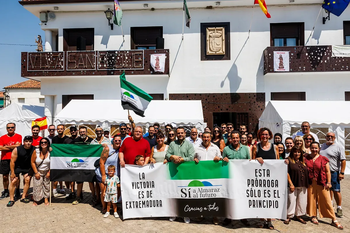 The great triumph of a united region: "Justice has been done with Almaraz"
