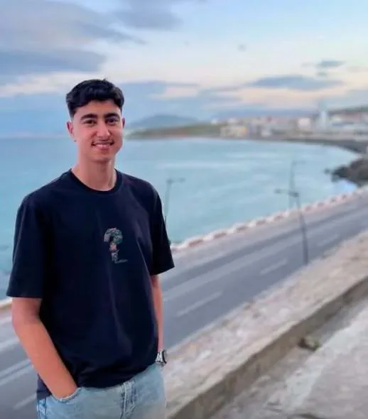 The young Yahya Al-Omrani, one of the 72,000 people who crossed the border from Morocco to Ceuta, whom his family desperately searches for.