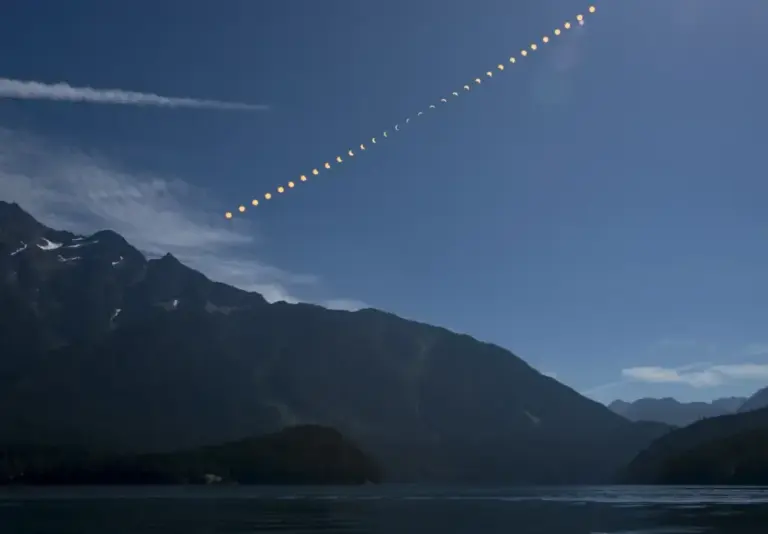 The 2017 eclipse observed from the USA