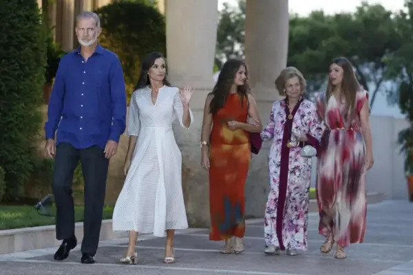 Concern for Ceuta dominates the Royal Family's reception in Marivent