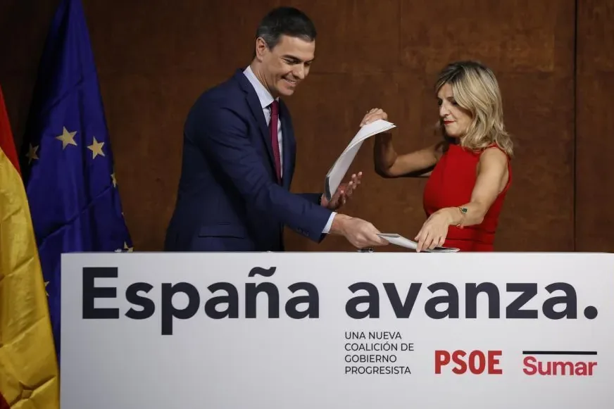 The latest blow to Sumar's credibility: its green flag sinks with the PSOE in Almaraz
